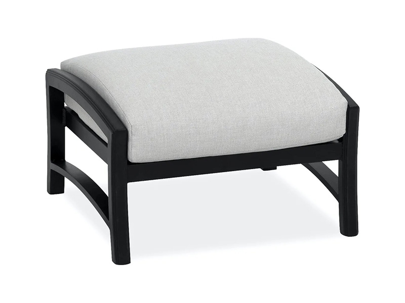 Dom vo veku bronzový hliník s vankúšmi Patio Ottoman