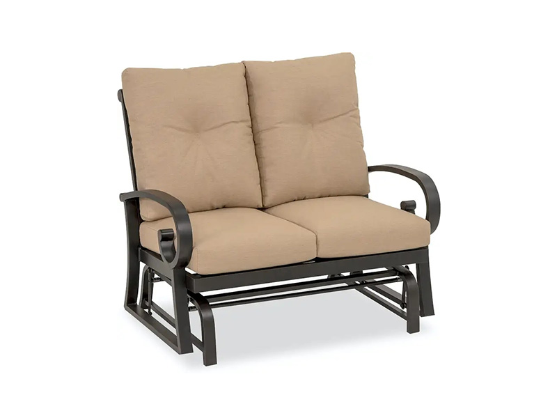 Solstice Alumínium Patio Vankúš Loveseat klzák